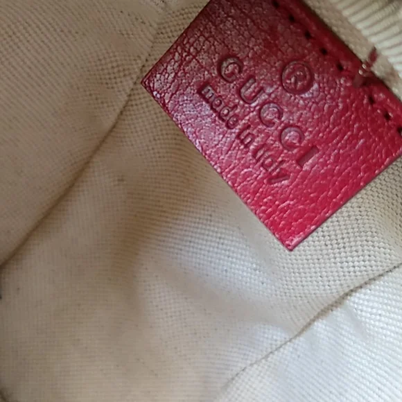 GUCCI Red Mini Tifosa Ball Bag - Authentic NWT - Picture 12 of 16